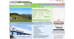 Desktop Screenshot of noclegi-wisla-szczyrk.com